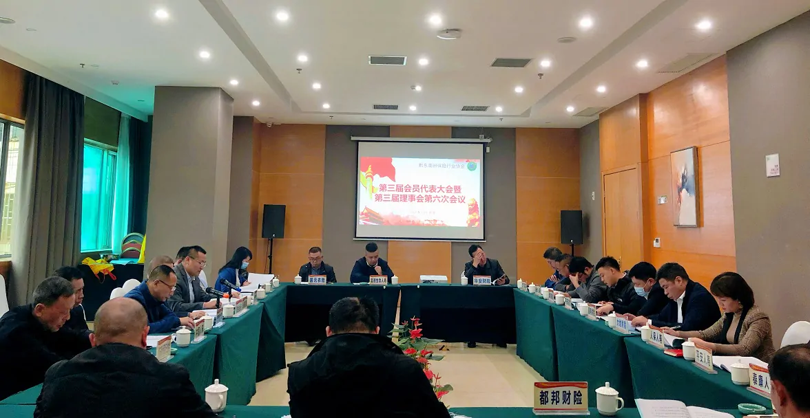 黔东南州保险行业协会召开第三届理事会第六次会议