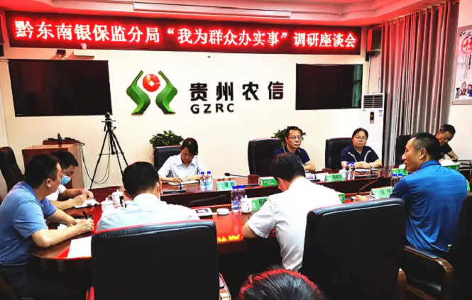 学史力行，黔东南州银行业协会走进雷山县开展&ldquo;我为群众办实事&rdquo;调研活动