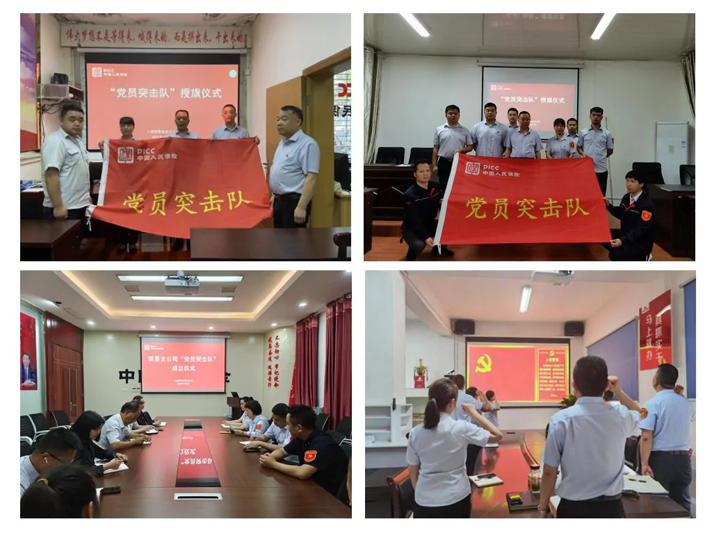 人保财险党员突击队，成立！