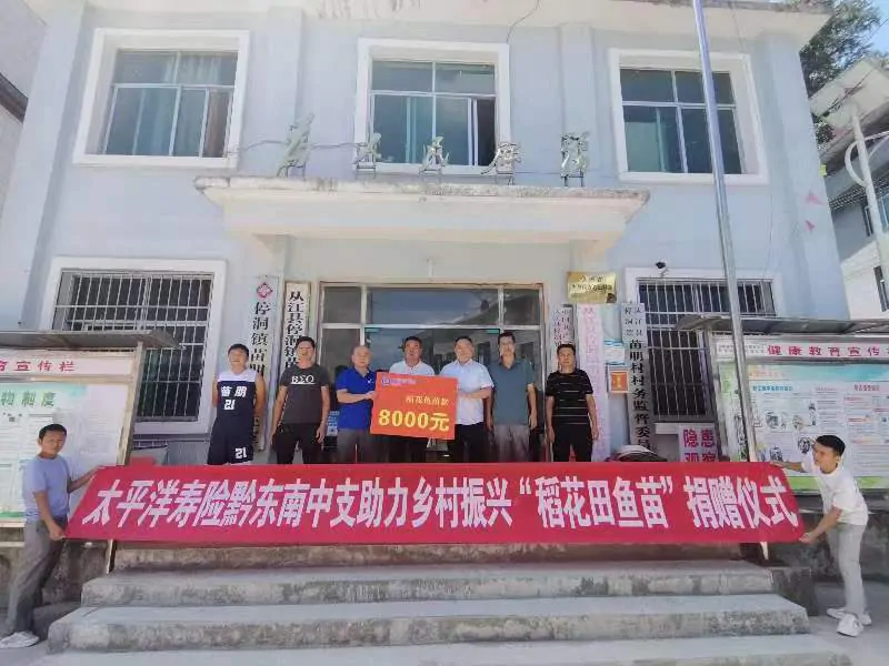 太保寿险稻花香鱼游乡村 太保助力显大爱