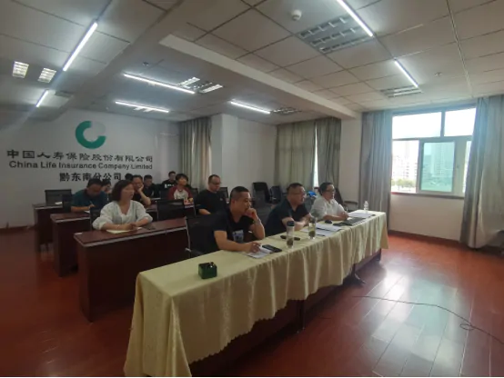 中国人寿黔东南分公司召开迎接总公司2023年度综合检查迎检工作会议