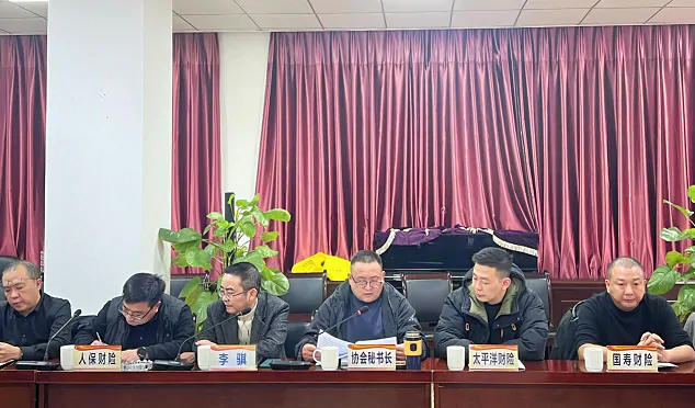 黔东南州保险行业协会召开第四届理事会第六次会议