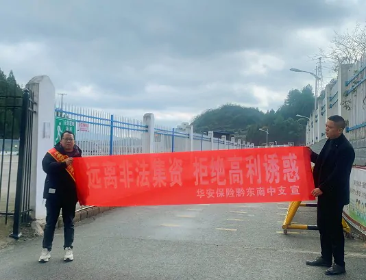 华安保险黔东南中支开展2024年&ldquo;今冬明春&rdquo;防范非法集资&ldquo;进社区&rdquo;宣传活动