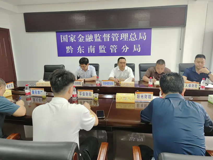 黔东南州保险行业协会召开农业保险专业工作委员会第一次会议