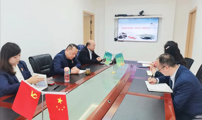 中国太保寿险黔东南中支党支部开展&ldquo;净风行动&rdquo;专题学习