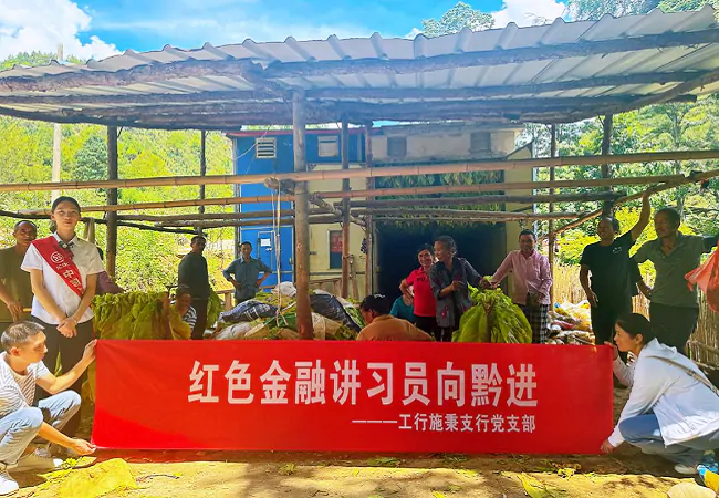红色金融讲习员向黔进，为烟农送上反诈&ldquo;及时雨&rdquo;