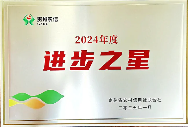 岑巩农信联社荣获贵州农信2024年度“进步之星”.png