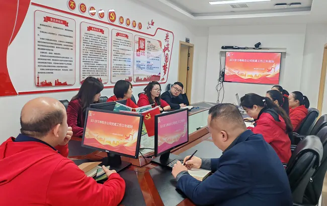 中国太保寿险黔东南中支党支部深入学习寿险总公司党建工作三年规划