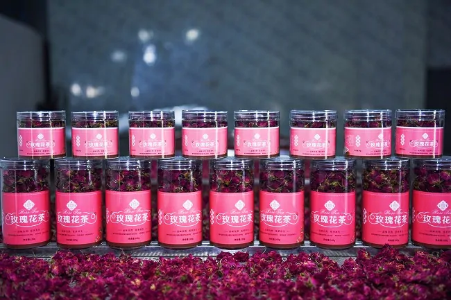 图为:深加工后的玫瑰花茶成品.jpg