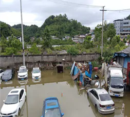 阳光财险贵州省分公司积极应对暴雨天气