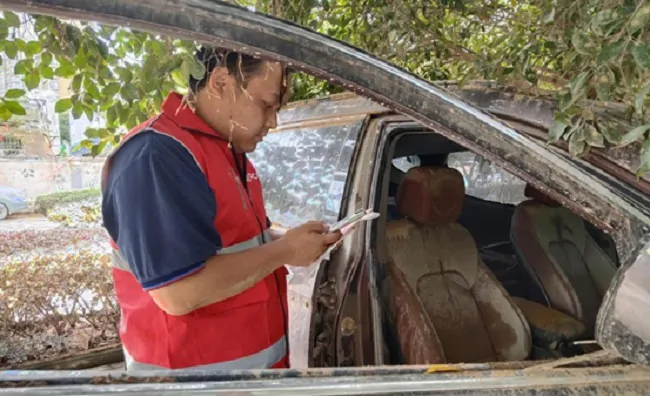 人保财险黔东南分公司:&ldquo;扫车贴标&rdquo;行动精准锁定标的车辆