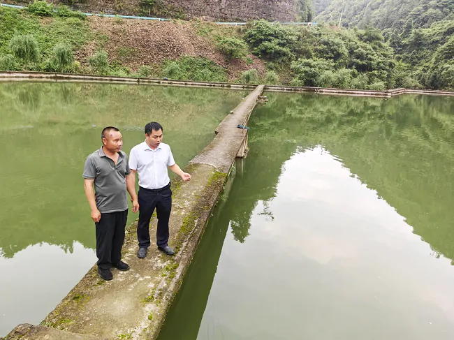 岑巩农信联社：&ldquo;金融活水&rdquo;养鱼塘      特色农家奔小康