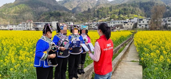 人保财险黔东南麻江支公司： 花海金浪涌&nbsp;金融春风暖